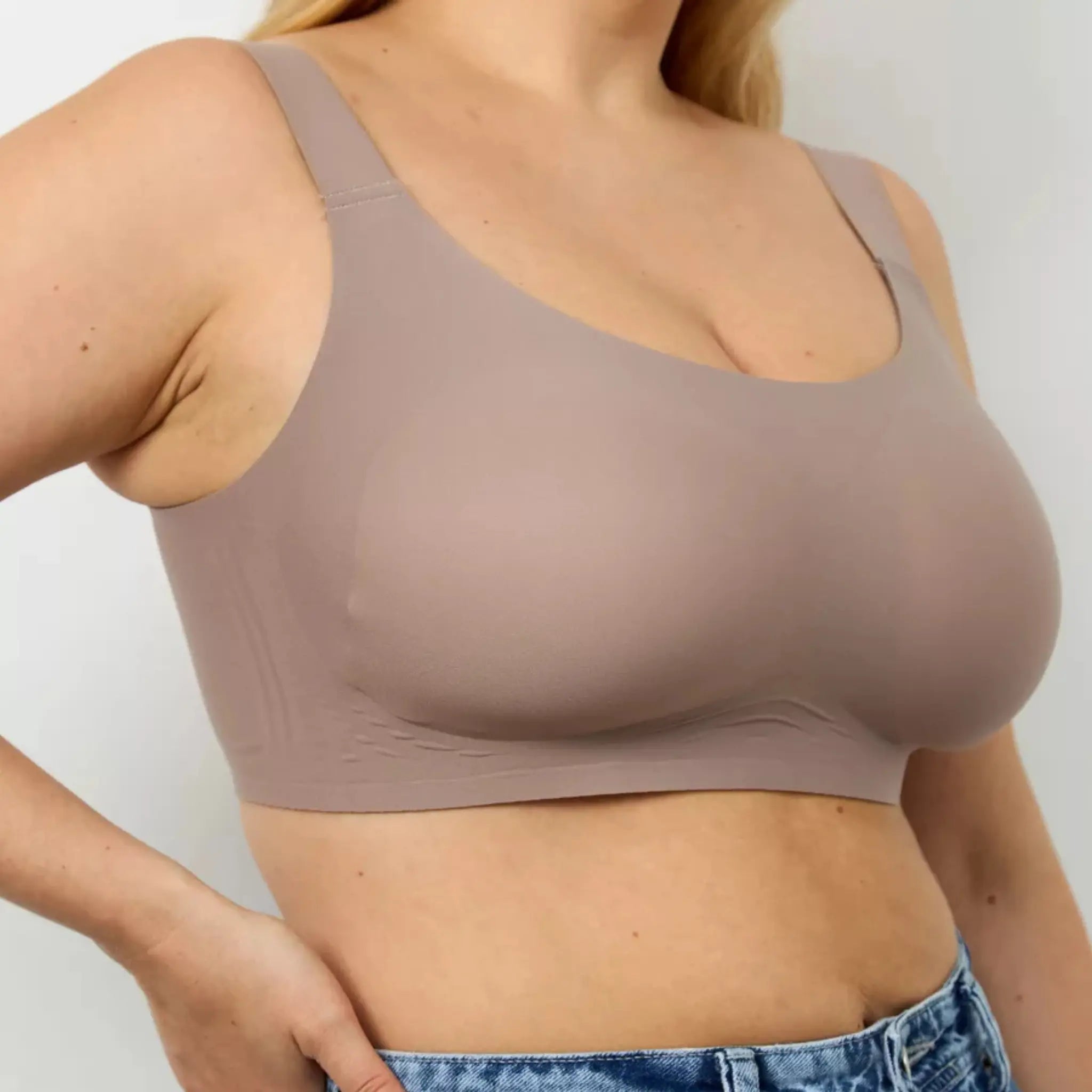 Soutien Sem Aro Com Alta Sustentação Plus Size – Le Liss