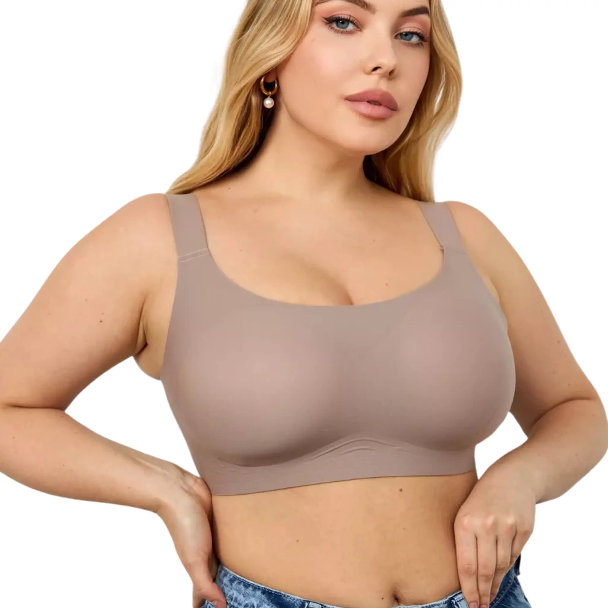 Soutien Sem Aro Com Alta Sustentação Plus Size – Le Liss