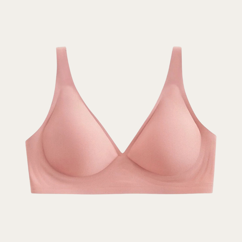Bralette Naor Le Liss rosé sem aros imagem de produto fundo neutro