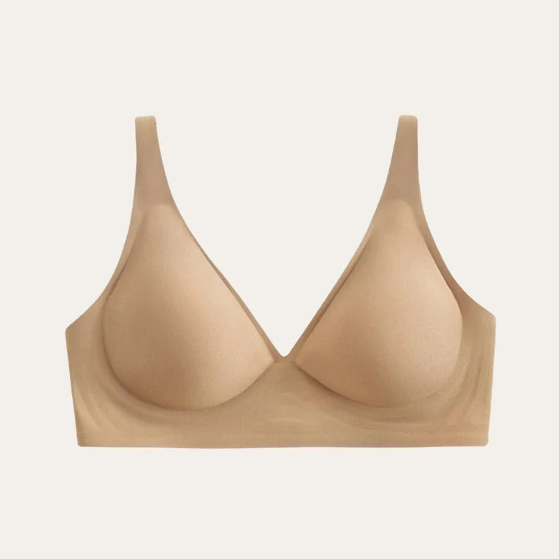 Bralette Noar Le Liss caramelo sem aros imagem de produto fundo neutro