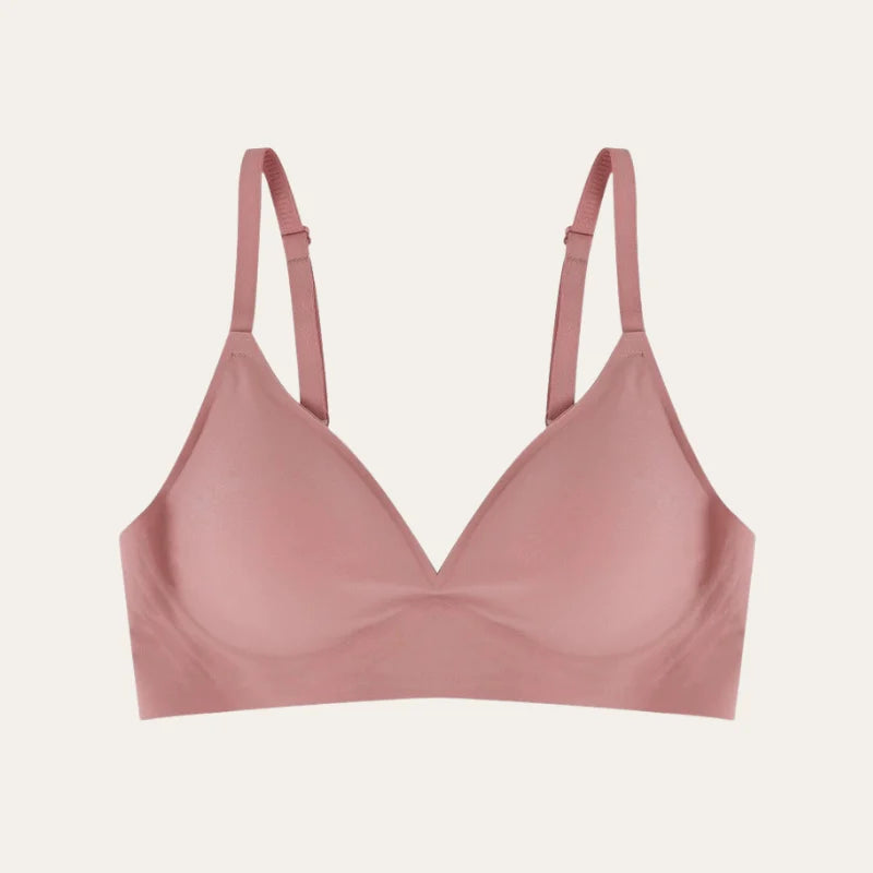 Bralette Sublime Le Liss rosé sem aros imagem de produto fundo neutro