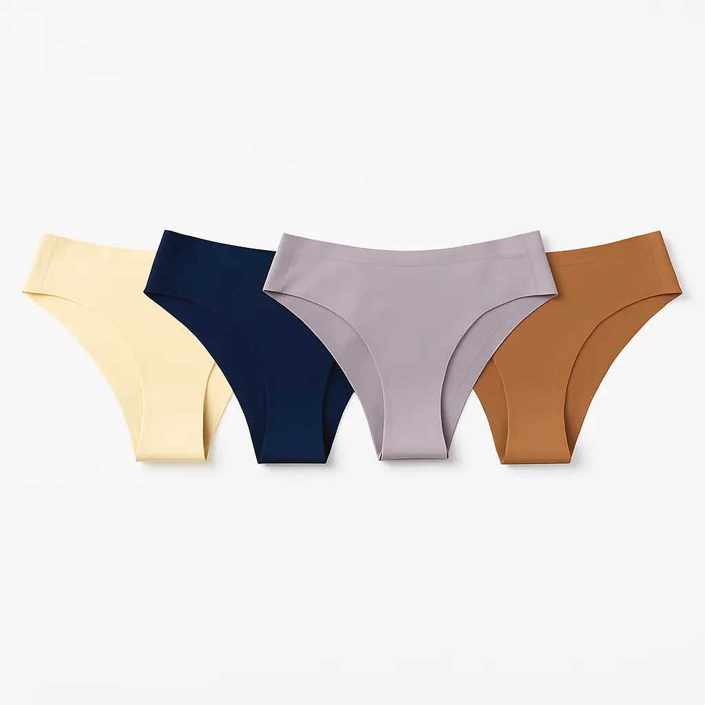Kit 4 Cuecas Sem Costura com Efeito Invisível – Le Liss
