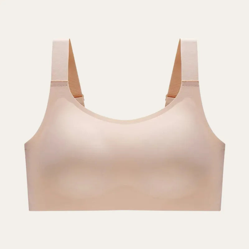Soutien Aura Bege Le Liss sem aro em fundo branco