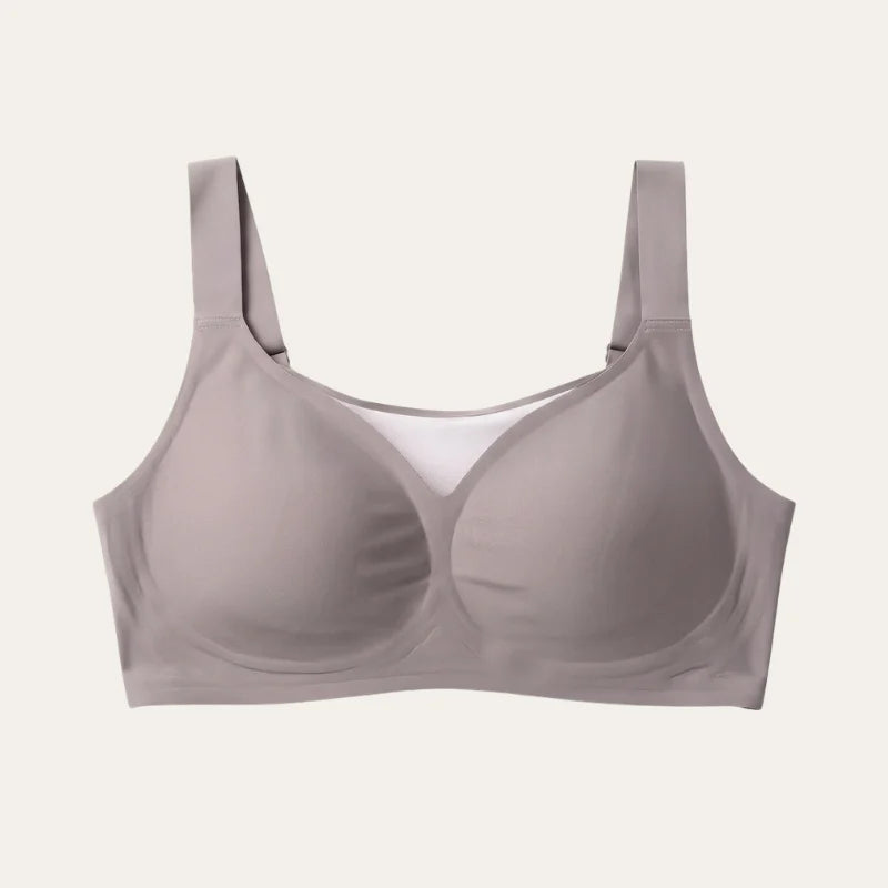 Soutien Nabel Le Liss nude sem aros com insert em tule imagem de produto fundo neutro