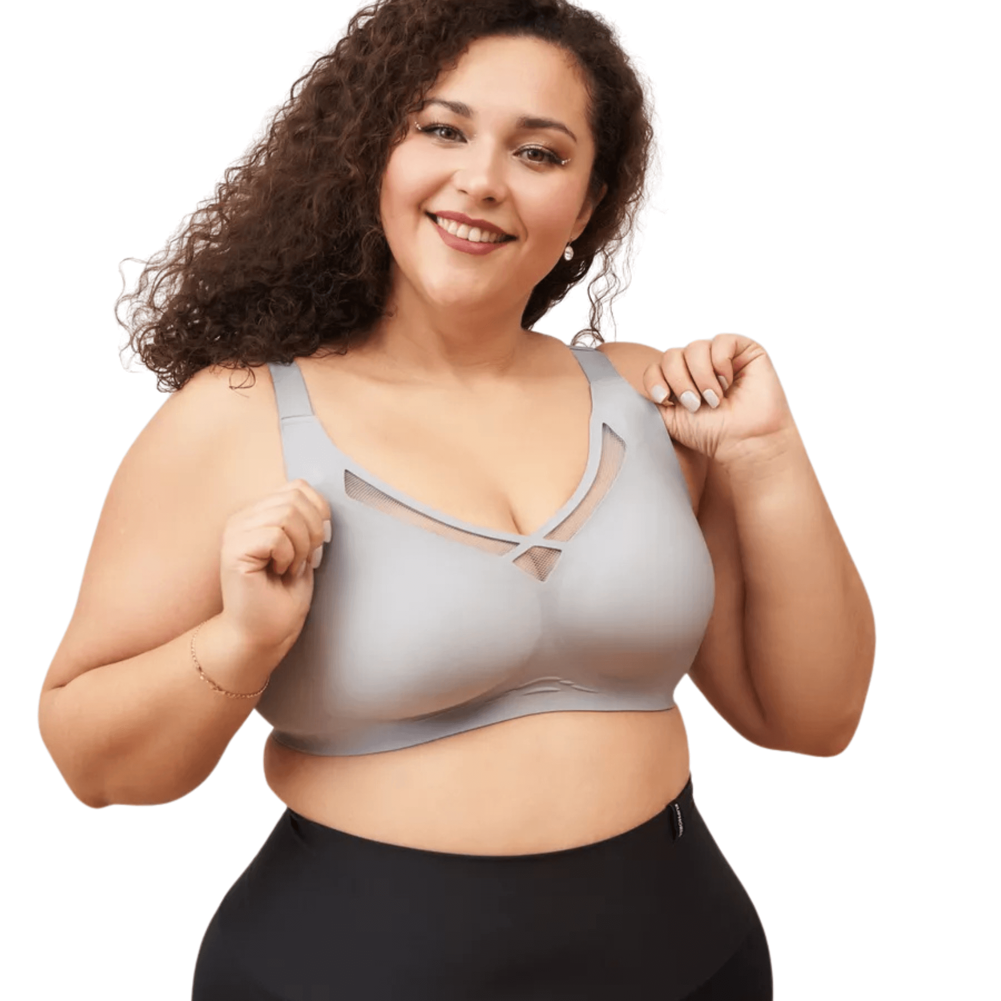 Soutien Sem Aro Reforçado Plus Size – Le Liss