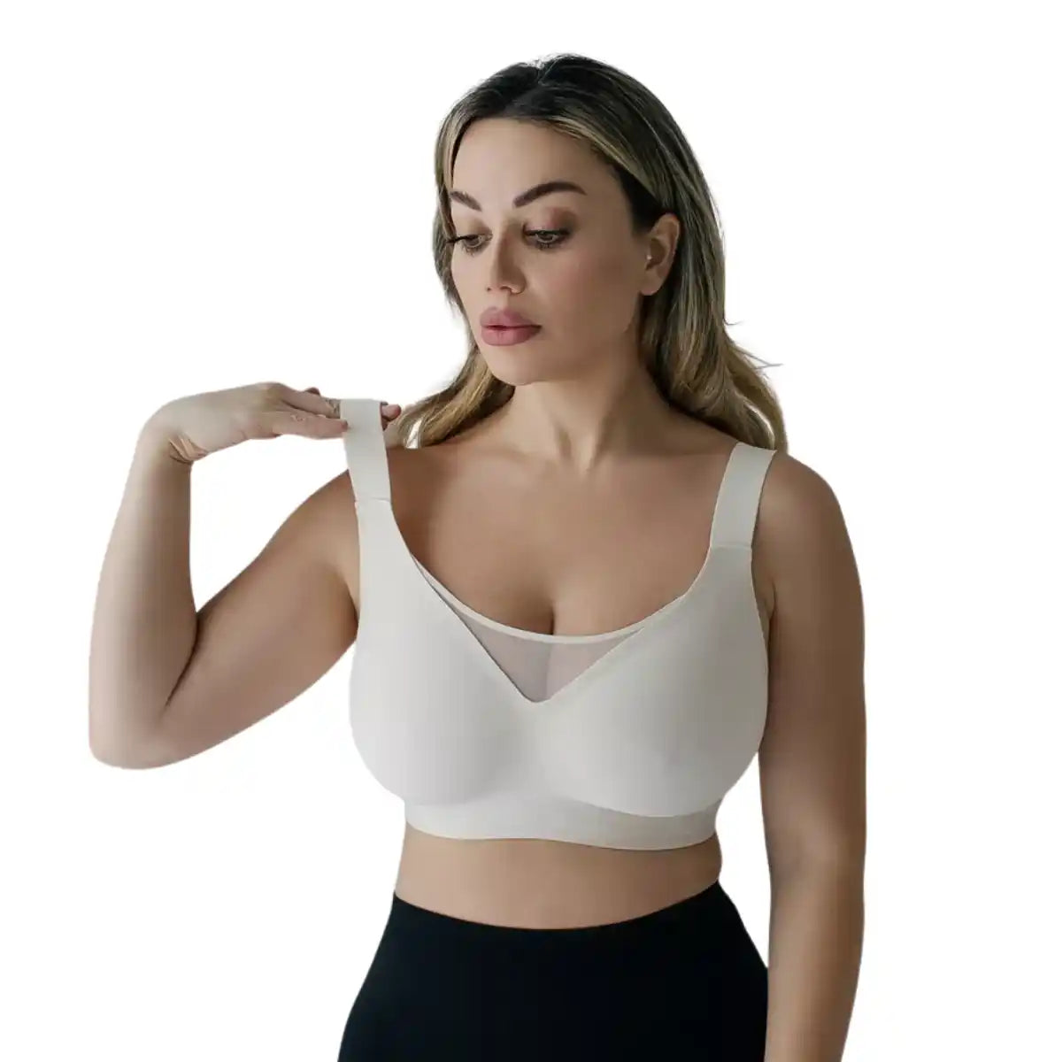 Sutiã Redutor de Sustentação Branco – Le Liss