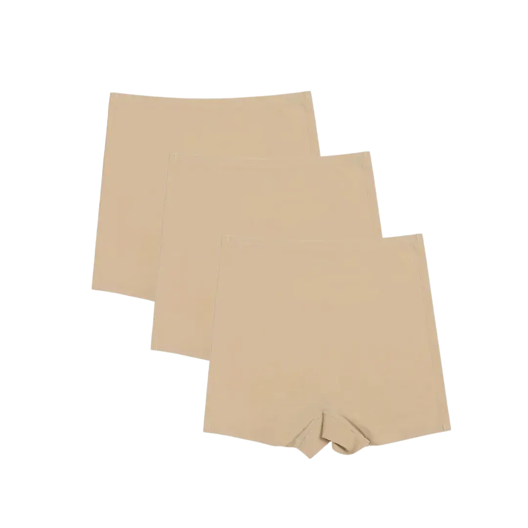 Pack 3 Cuecas Culotte Sem Costura Modelagem Abdominal Le Liss