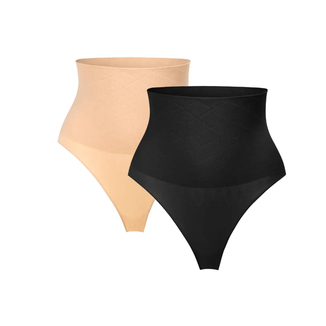 Cueca  Controle Barriga Cintura Alta Le Liss - Kit 2 Unidades