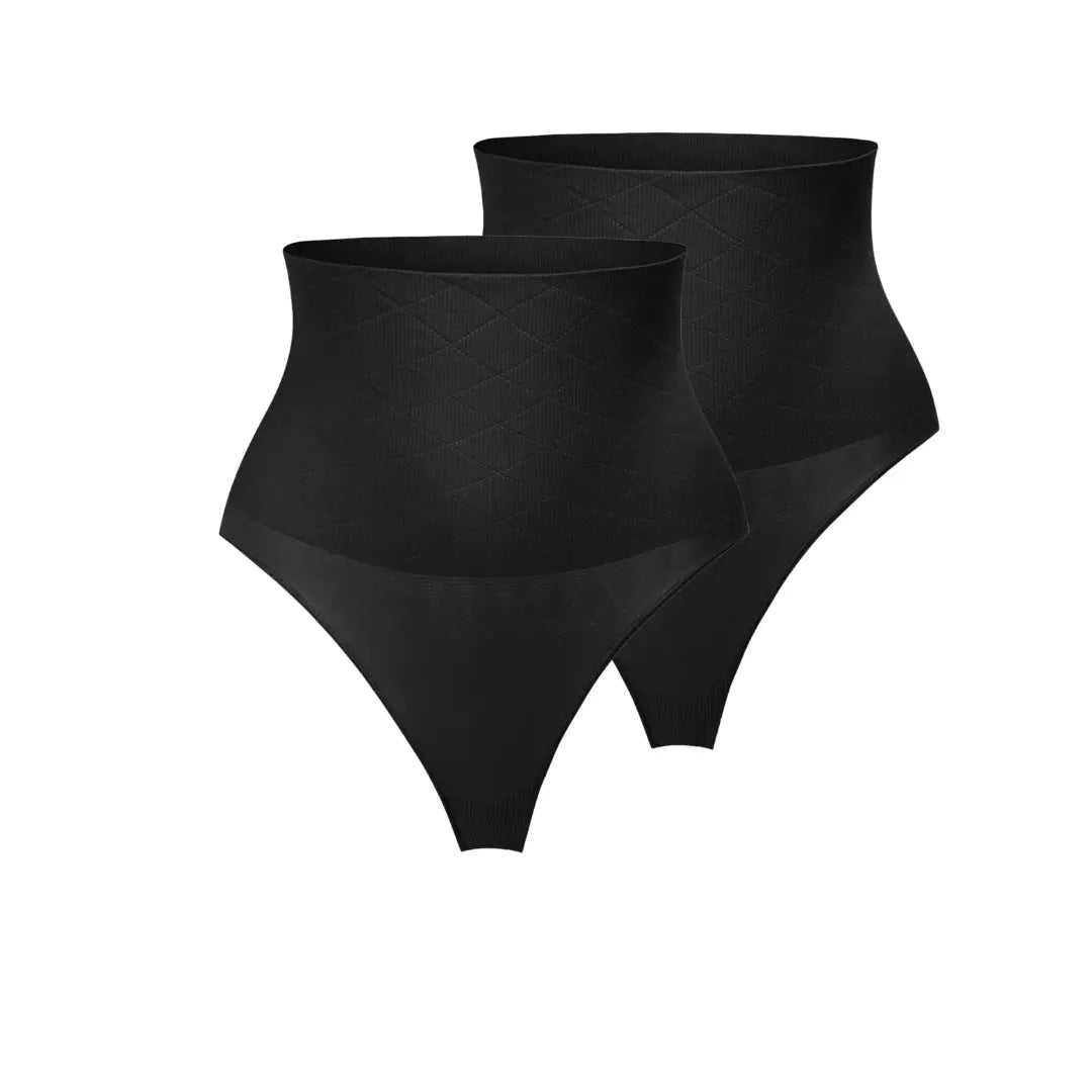 Cueca  Controle Barriga Cintura Alta Le Liss - Kit 2 Unidades