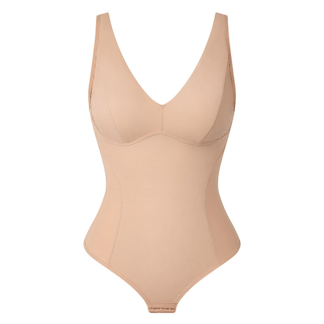 Body Modelador Sem Costura com Corte Tanga – Le Liss