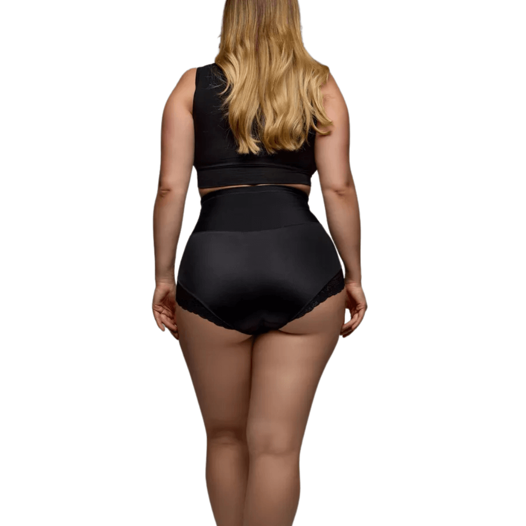 Cueca Modeladora Redutora de Cintura Alta – Soft Le Liss
