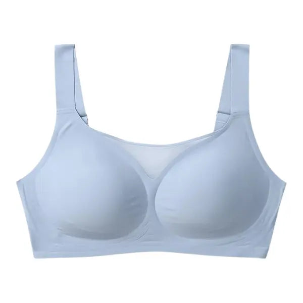 Soutien redutor sem aro azul Confort Plus Le Liss em fundo branco