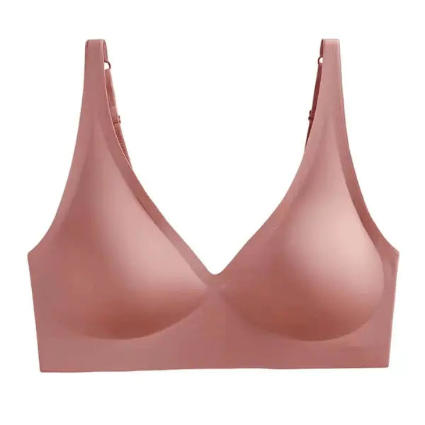 Soutien Triangular Rosê em fundo branco