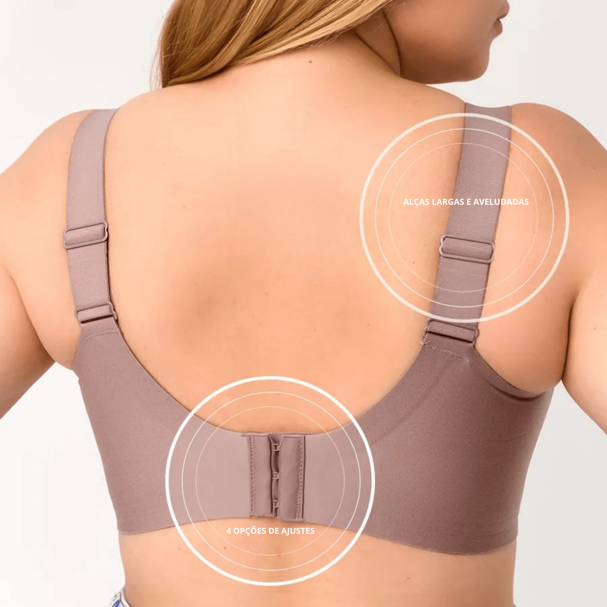 Sutiã Redutor de Sustentação Nude – Le Liss